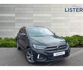 VOLKSWAGEN T-ROC 2025 VOLKSWAGEN T-ROC 1.5 TSI R-LINE 5DR HATCHBACK PETROL MANUAL