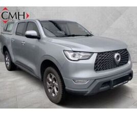 GREAT WALL MOTORS P-SERIES 2021 GWM P-SERIES CV 2.0 TD DLX 4X4 SINGLE-CAB