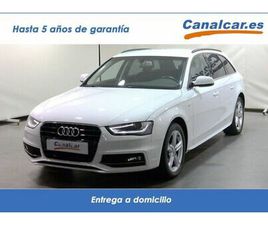 AUDI A4 AVANT AUDI A4 A4 AVANT 2.0 TDI 150 CV CLEAN DIESEL