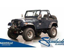 JEEP CJ7 RENEGADE 1985 JEEP CJ7