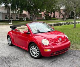 VOLKSWAGEN NEW BEETLE CABRIOLET BEAUTIFUL 2005 VOLKSWAGEN NEW BEETLE CONVERTIBLE