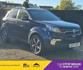 SSANGYONG KORANDO 220 E XDI 2017 - 2.2 KORANDO ELX 4X4 AUTO 4WD 5DR