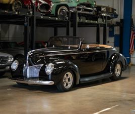 1940 FORD DELUXE CABRIOLET CUSTOM STREET ROD