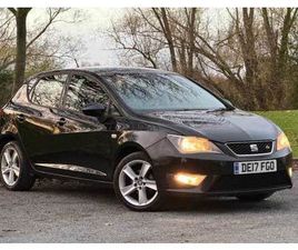 2017 SEAT IBIZA FACELIFT FR TECH 1.2 TSI £35 TAX 5 DOOR HISTORY ULEZ CARPLAY LED USB SALVAGE CAT N
