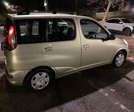 TOYOTA YARIS VERSO TOYOTA, YARIS VERSO, MPV, 2004 MANUAL, 1299 (CC), 5 DOORS