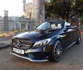MERCEDES CLASSE C CABRIOLET 2017 MERCEDES-BENZ C CLASS C43 4MATIC PREMIUM PLUS 2DR AUTO CONVERTIBLE PETROL AUTOMATIC