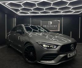 MERCEDES CLA CLA 180 1.3 CLA180 AMG LINE NIGHT EDITION (PREMIUM PLUS) COUPE 7G-DCT EURO 6 (START/STOP) 4DR