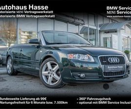 AUDI A4 CABRIO AUDI A4 CABRIO 3.2 FSI QUATTRO *SCHECKHEFT AUDI* NAPP