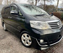 2007 TOYOTA ALPHARD FRESH IMPORT G EDITION 2.4 AUTO 8 SEATS MPV PETROL ULEZ SUNROOF 4/B GRADE MPV...