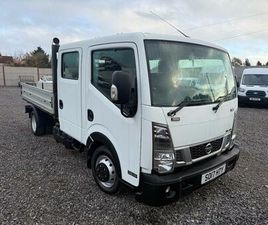 2017 NISSAN CABSTAR 35.13 DCI DOUBLE CAB DROPSIDE CHASSIS CAB DIESEL MANUAL