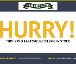 SUZUKI CELERIO 1.0 SZ2 HATCHBACK 5DR PETROL MANUAL EURO 6 (68 PS)