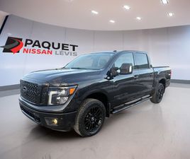 NISSAN TITAN SL ÉDITION DE MINUIT CREW CAB 4X4 BLUETOOTH C