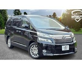 TOYOTA VELLFIRE 2.4L PETROL AUTO 8 SEATS 5 DR