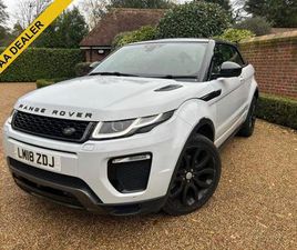 LAND ROVER RANGE ROVER EVOQUE 2.0 TD4 HSE DYNAMIC CONVERTIBLE 2DR DIESEL AUTO 4WD EURO 6 (START/STOP)