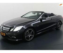 MERCEDES CLASSE E CABRIO E 350 MERCEDES-BENZ E-KLASSE CABRIO - E350 AMG 350 AMG PAKKET CGI ELEGANCE HOOFDSTEUNVERWARMING, STOELVERWARMING