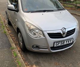 VAUXHALL AGILA VAUXHALL, AGILA, 2008 1.3 £35 TAX