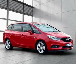 VAUXHALL ZAFIRA 1.4I TURBO SRI EURO 6 5DR