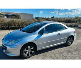 PEUGEOT 307 CABRIO 1.6 BENZINA