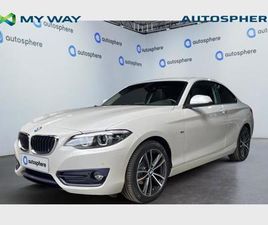 BMW SÉRIE 2 COUPÉ SPORTLINE*BOITE AUTO*GPS*TOIT OUVRANT*CLIM AUTO