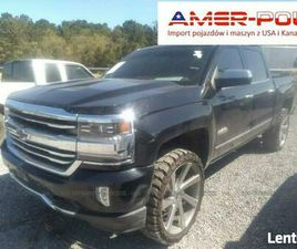CHEVROLET SILVERADO 2017, 5.3L, 4X4, LEKKO USZKODZONY PRZÓD SLUBICE