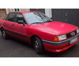 REDROCKET>AUDI 80 1.6 BENZIN - WINTERREIFEN OLDTIMER HECKSPOILER!