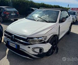 VOLKSWAGEN T-ROC CABRIOLET VOLKSWAGEN T-ROC CABRIOLET 1.0 TSI STYLE
