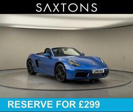 PORSCHE 718 BOXSTER T 2.0T T PDK EURO 6 (START/STOP) 2DR