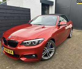 BMW SERIE 2 CABRIO 220 BMW 2-SERIE CABRIO - 220I HIGH EXECUTIVE EDITION, M-SPORT, DEALER ONDERHOUDEN