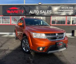 2011 DODGE JOURNEY FWD 4DR R/T, SUN ROOF, LEATHER & HEATED SEATS