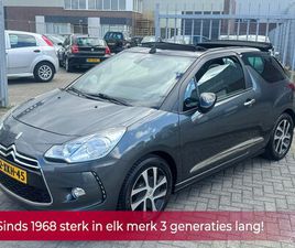 CITROËN DS3 CABRIO - 1.2 VTI SO CHIC NL AUTO NAP NAVI L CRUISE L LED L PDC NIEUWE D-RIEM L DEALER OH L NIEUWSTA
