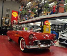 FORD THUNDERBIRD CABRIOLET 4800CC DE 1955 *** PAPIER BELGE ***