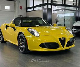 ALFA ROMEO 4C SPIDER 4C SPIDER 1750 TBI 240CV TCT