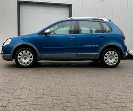 VOLKSWAGEN CROSS POLO 9N 1.HAND 8FACH BEREIT . TÜV NE...