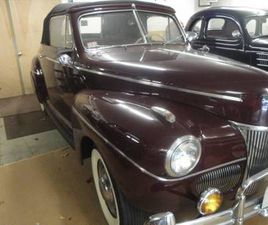 ANTIQUE 1941 FORD SUPER DELUX CONVERTIBLE