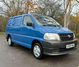 TOYOTA HIACE 2.5 280 D-4D RWD L1 H1 4DR