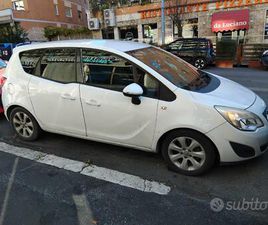 OPEL MERIVA 1.4 GPL EURO 5B. NEOPATENTATI