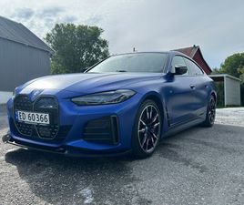 BMW I4 M50 SUPERCHARGED, 5ÅR BSI, ALT TENKELIG UTSTYR,NY SERVICE