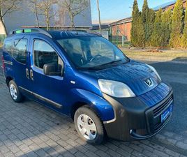 PEUGEOT BIPPER TEPEE PEUGEOT BIPPER 1.4 SCHECKHEFT TÜV NEU