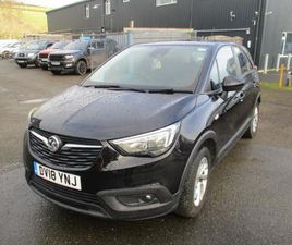 2018 VAUXHALL CROSSLAND X 1.2 SE 5DR HATCHBACK PETROL MANUAL