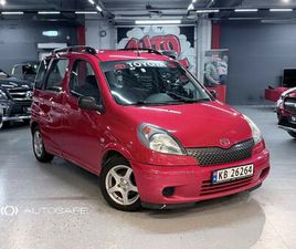 TOYOTA YARIS VERSO 1.3 86 HK - AUTOMAT - EU OK - LAV KM - SE DENNE!!