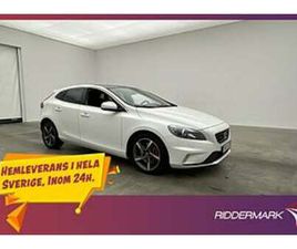 VOLVO V40 D4 190HK R-DESIGN VOC VÄRMARE PANO SKINN NAVI