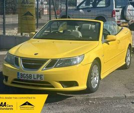 2008 SAAB 9-3 1.9TD LINEAR SE (150PS) CONVERTIBLE 2D