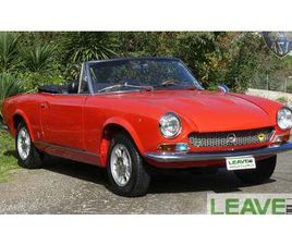 FIAT 124 SPIDER 1971 FIAT 124 SPIDER ROUGE MANUEL, 5 VITESSES CONDUITE À...