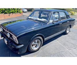 1970 FORD CORTINA NOIR MANUEL, 4 VITESSES CONDUITE À DROI...