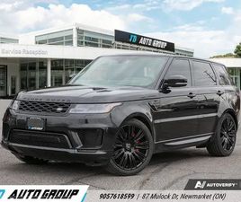 2020 LAND ROVER RANGE ROVER SPORT V8 SUPERCHARGED HSE DYNAMIC