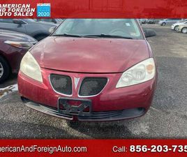 PONTIAC G6 2008 PONTIAC G6 4DR SDN 1SV VALUE LEADER