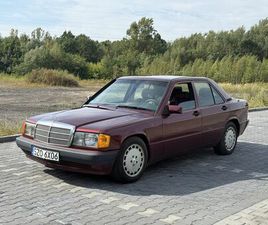 MERCEDES-BENZ 190E W201 AVANTGARDE ROSSO, LIMITOWANA EDYCJA, AUTOMAT JASTRZĘBIE-ZDRÓJ • OLX.PL