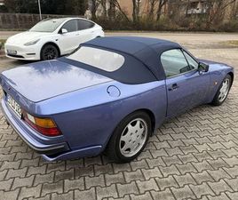 PORSCHE 944 S 2 CABRIO*2.HAND,DEUTSCH,VERDECK NEU*