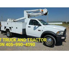 RAM TRUCKS RAM 4500 2012 DODGE RAM 4500 40FT CABLE TELCOM FIBER BUCKET TRUCK 6.7L DIESEL