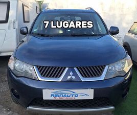 MITSUBISHI OUTLANDER 2.0 DI-D 4X4 140 CV DE 7 LUGARES (JEEP) NACIONAL SETEMBRO/07